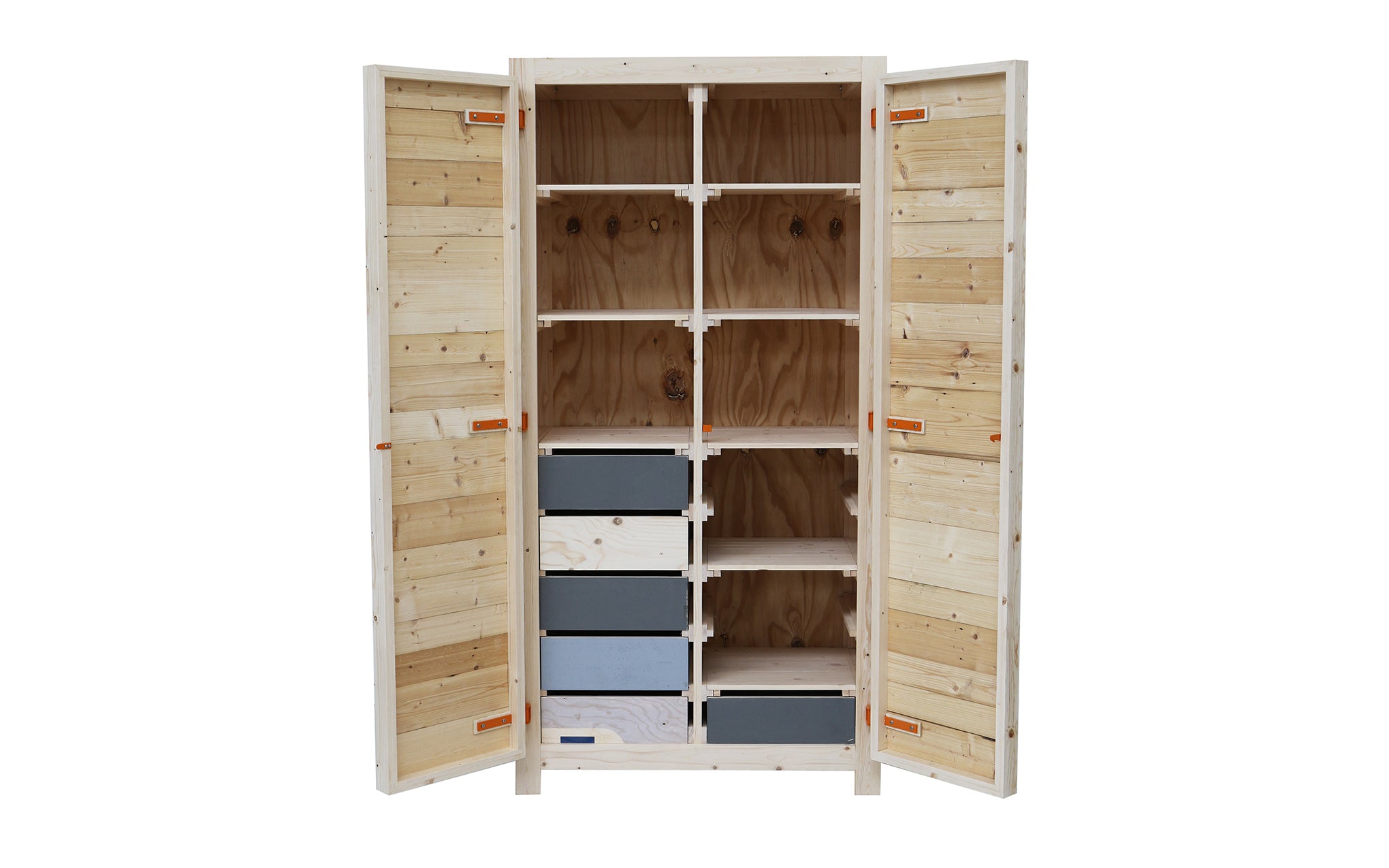 Two door cupboard in Scrapwood