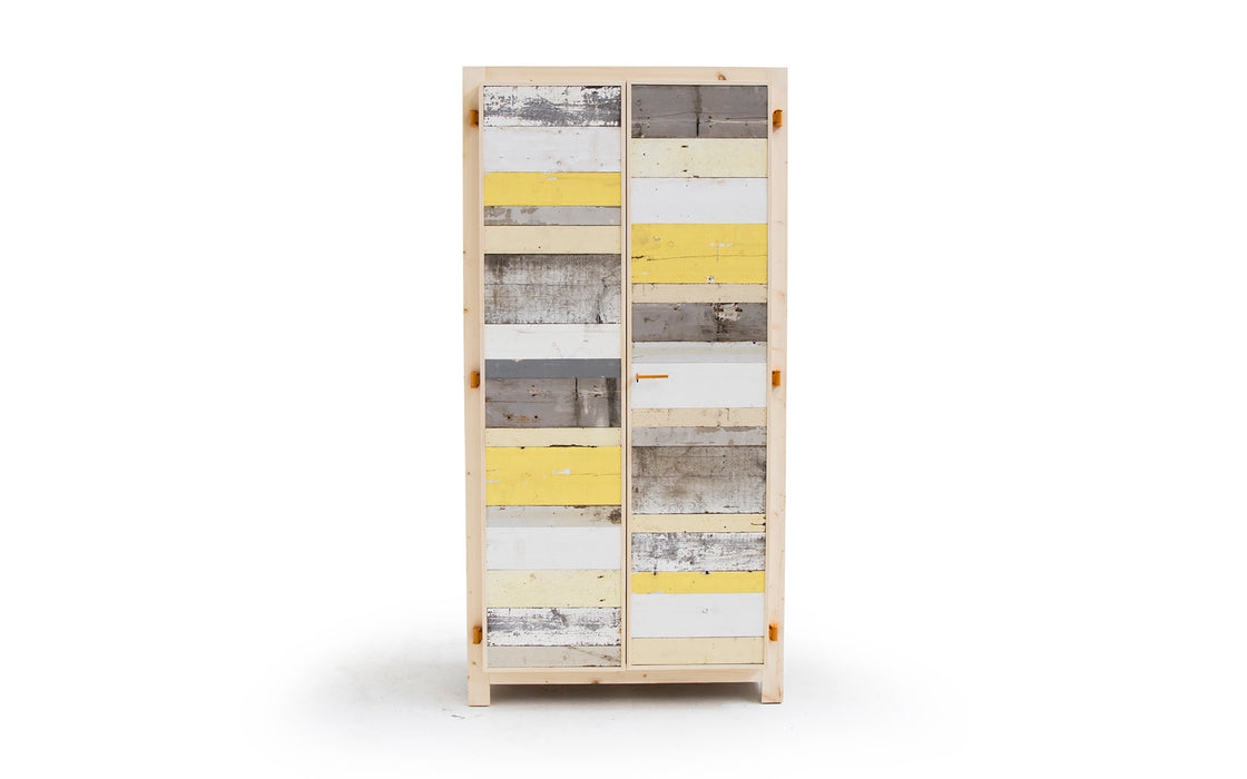 Two door cupboard in Scrapwood