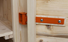 Two door cupboard in Scrapwood