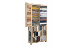 Classic cupboard in Scrapwood - unlacquered