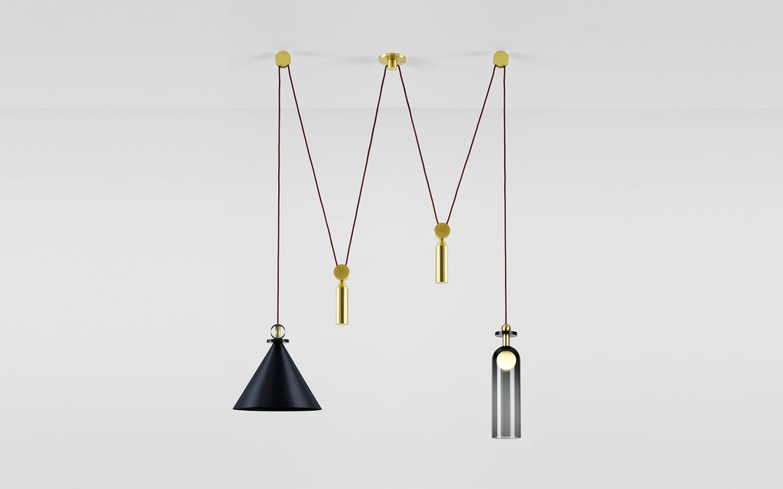 Shape Up double pendant