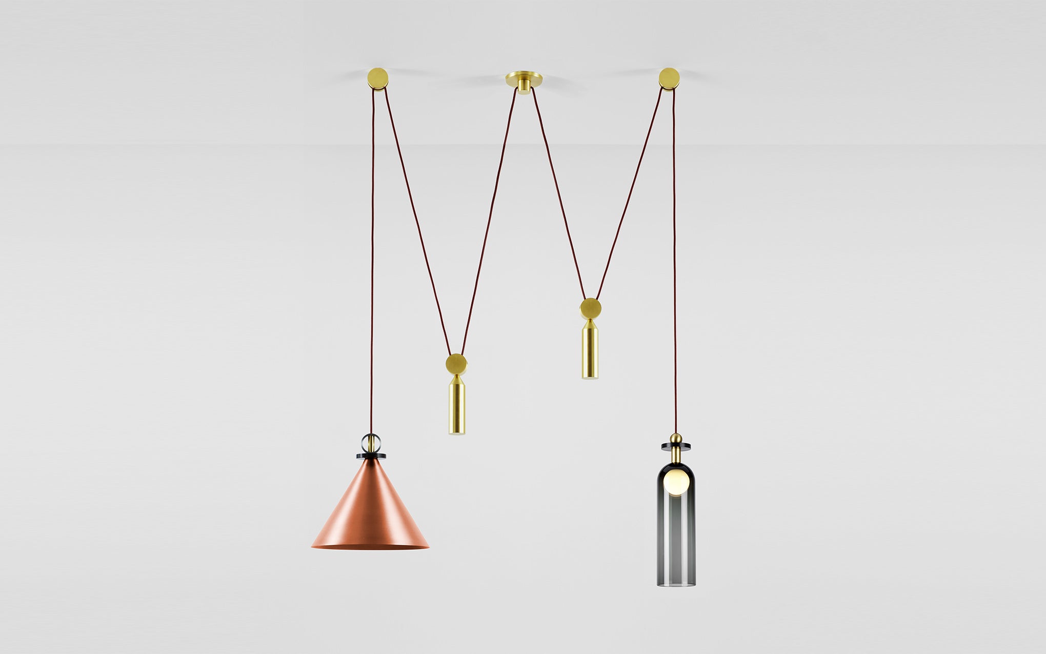 Shape Up double pendant