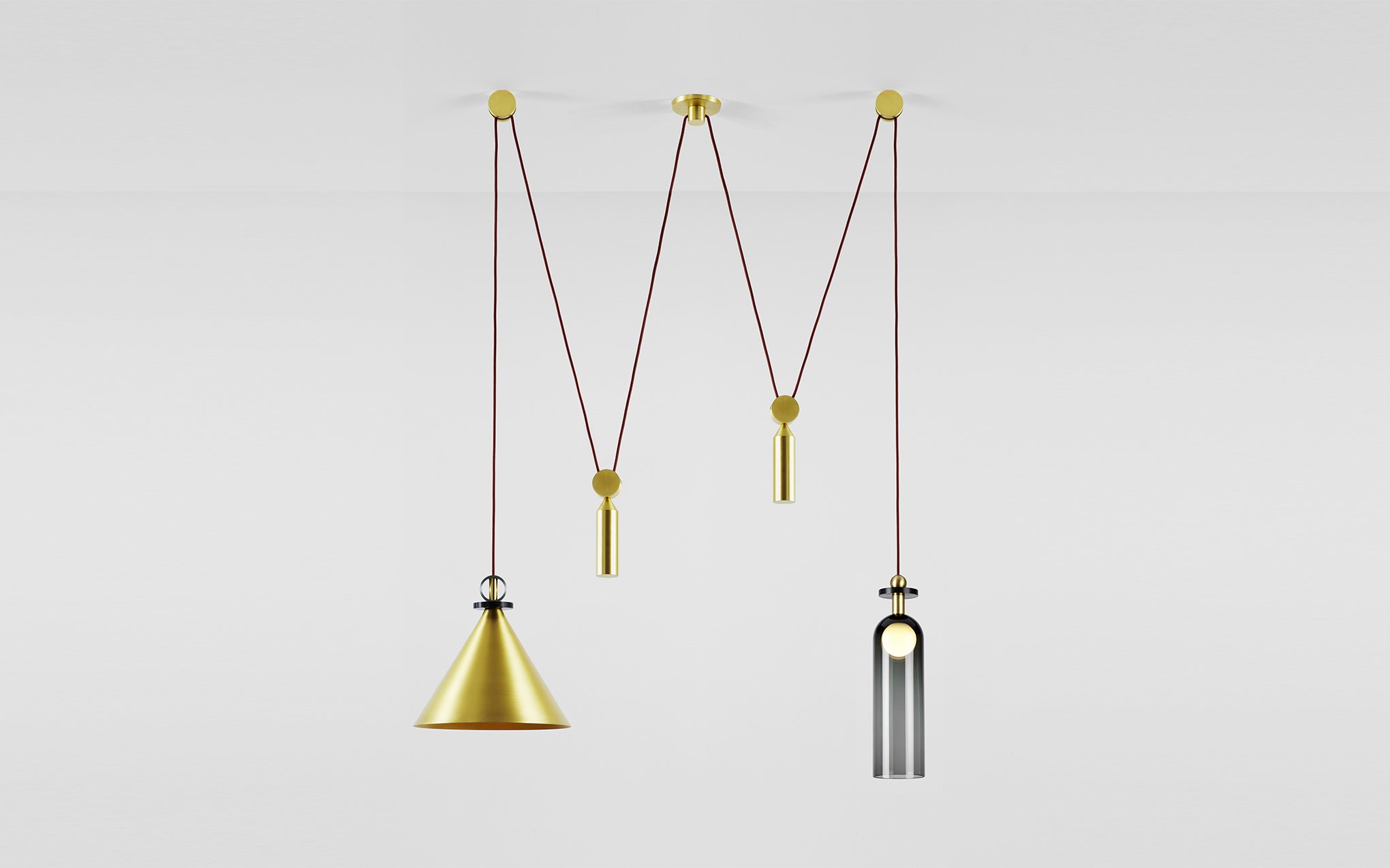 Shape Up double pendant