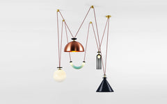 Shape Up 5 piece chandelier