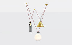 Shape Up 3 piece chandelier