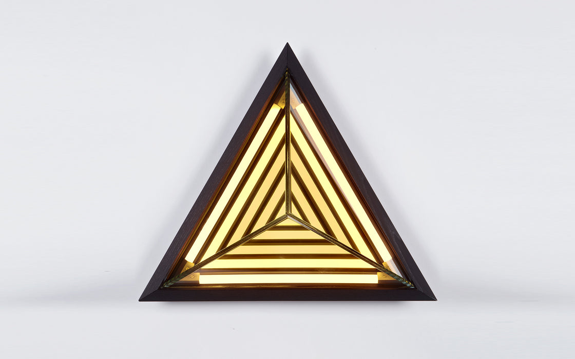 Stella Triangle wall light