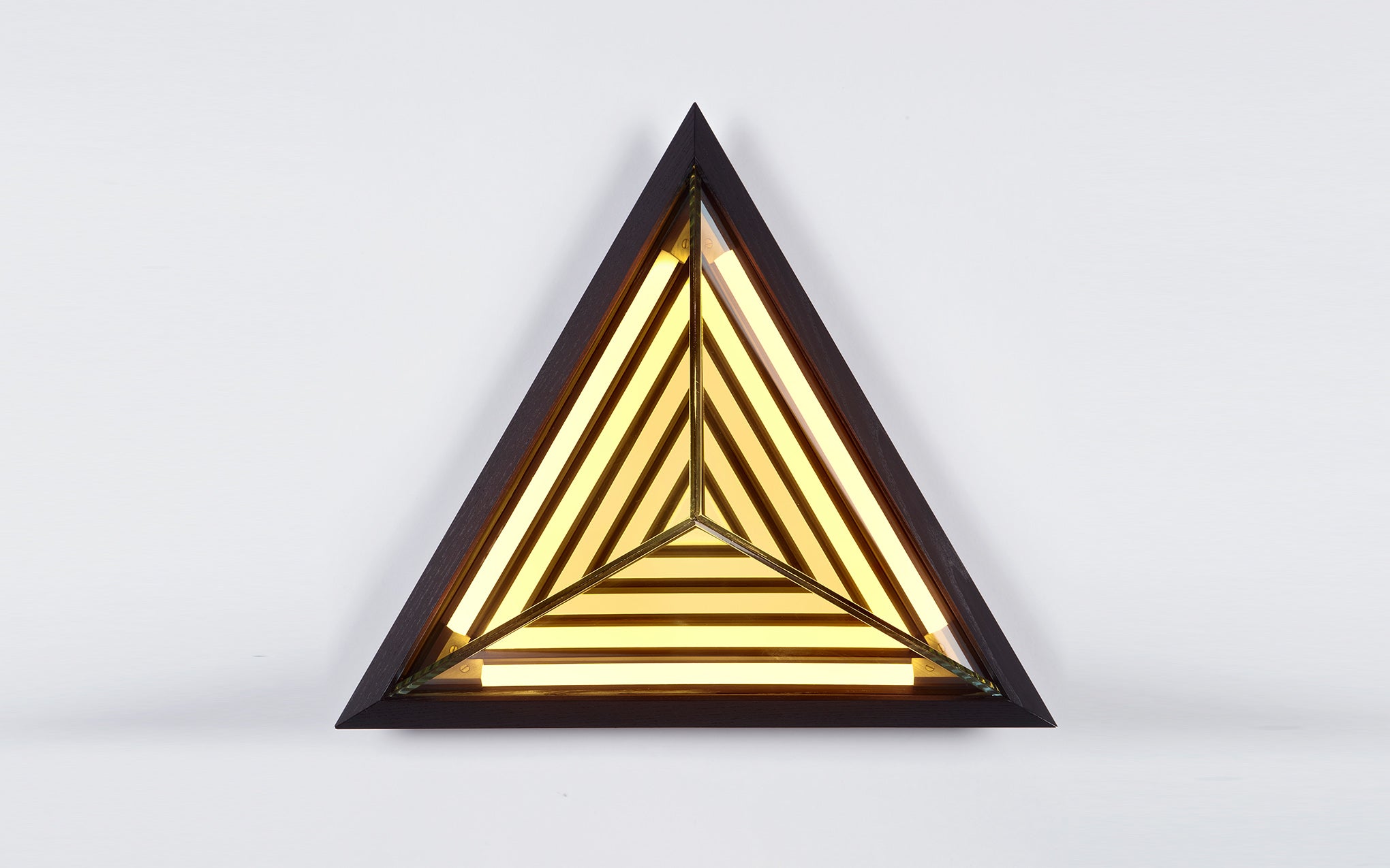 Stella Triangle wall light