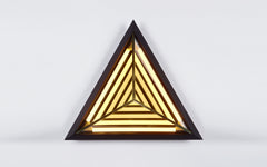 Stella Triangle wall light