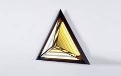 Stella Triangle wall light