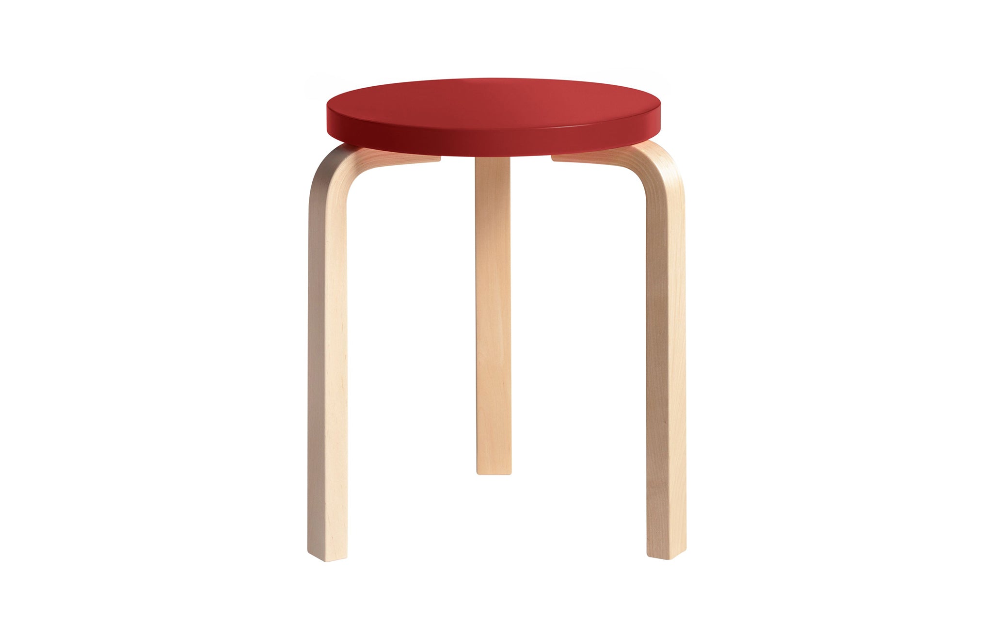 Stool 60 - 3 legs by Alvar Aalto for Artek | SCP