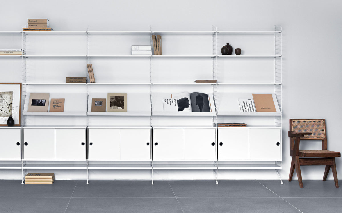 String - living room configuration G by Nisse Strinning for String | SCP