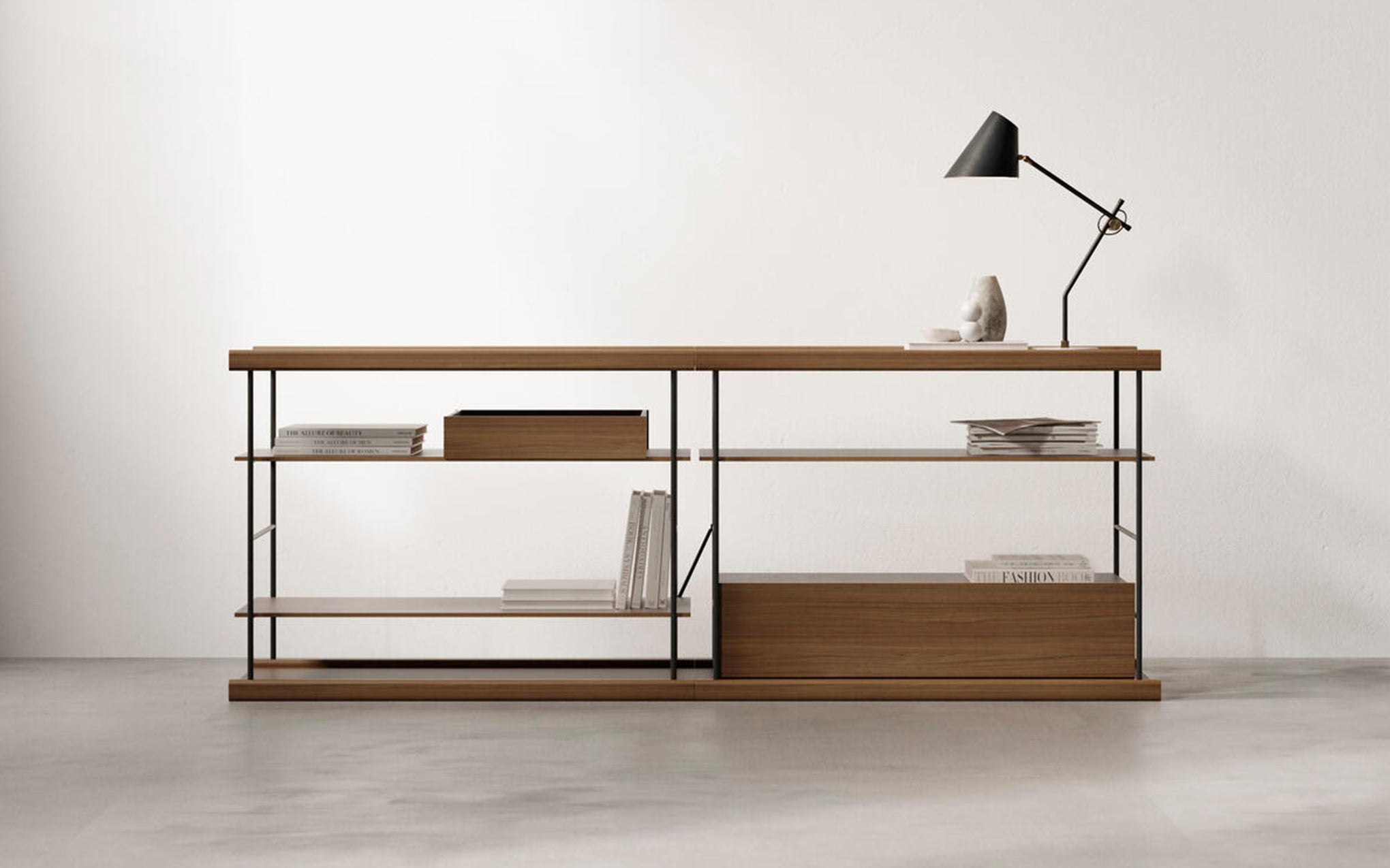 Bost sideboard - walnut & graphite