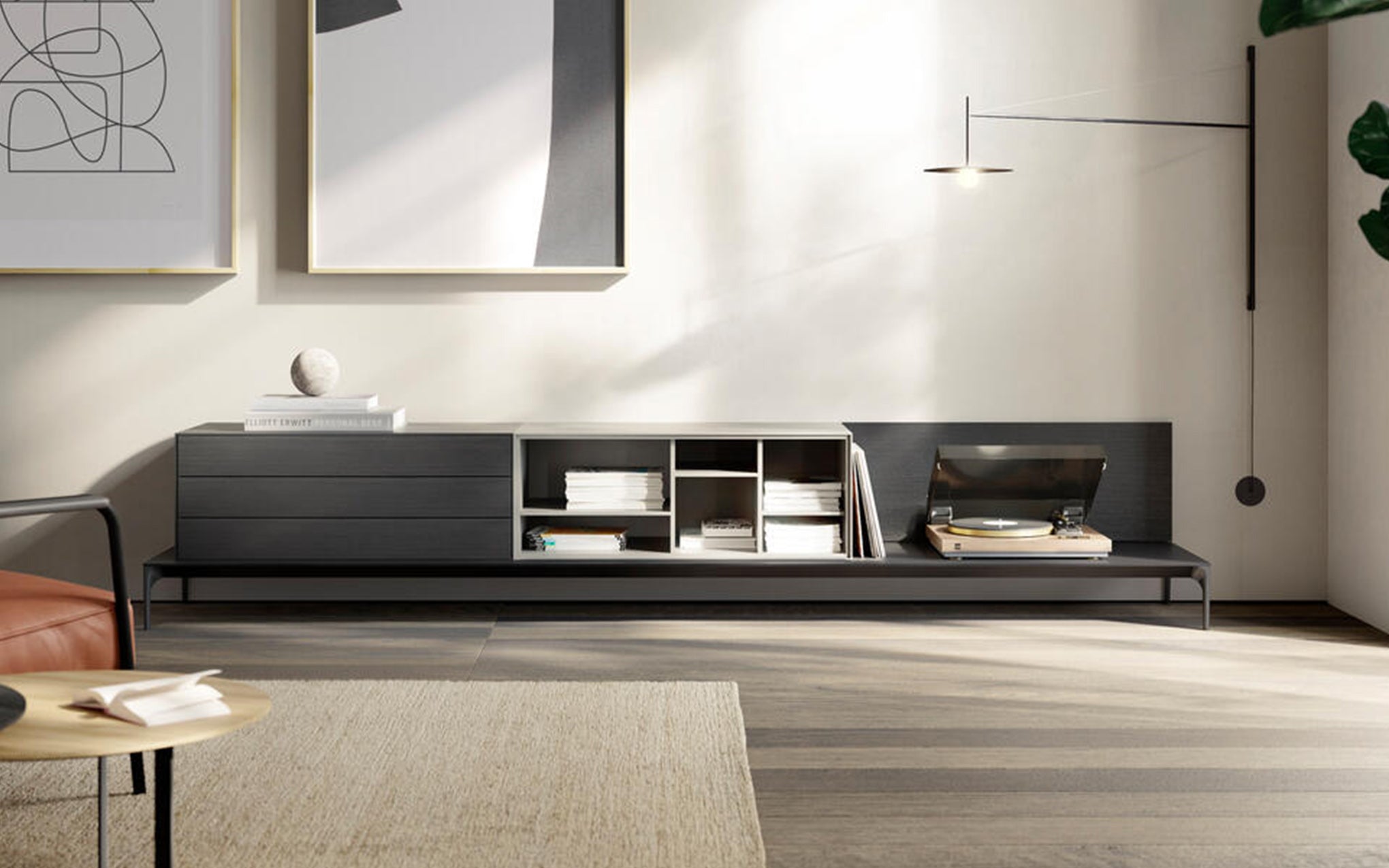 Lauki sideboard - kai black & vison