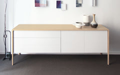 Tactile sideboard - 2 door & 3 drawers
