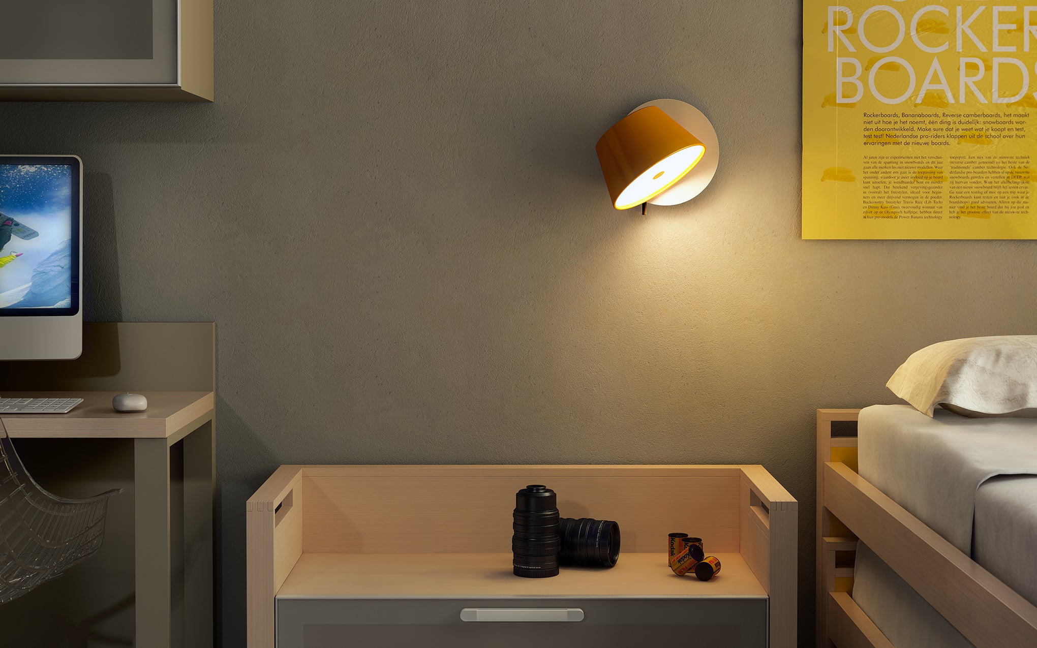 Tam Tam A1 wall light