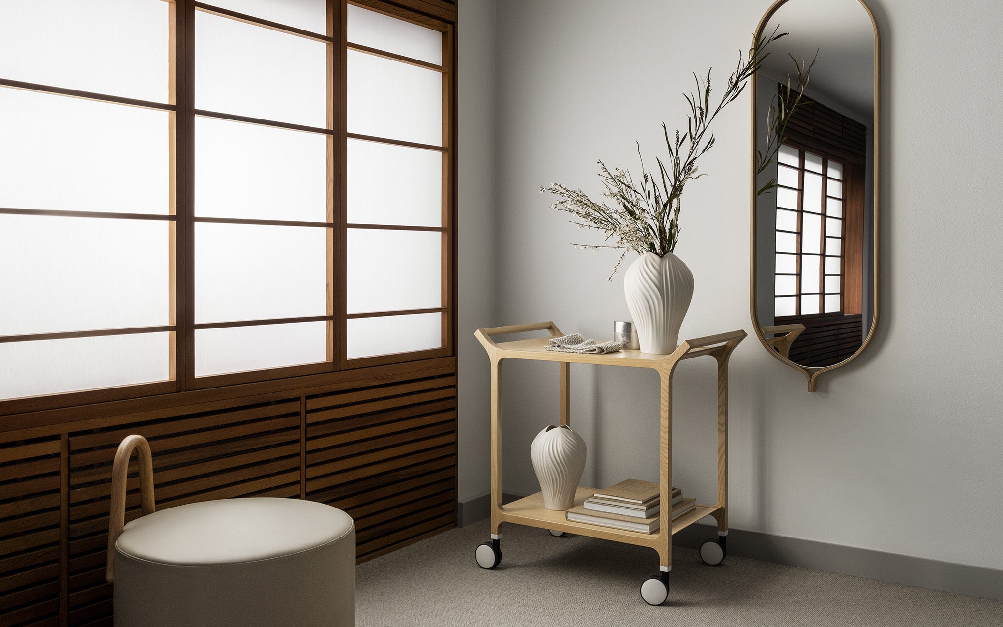 Teatime trolley by Claesson Koivisto Rune for Swedese | SCP