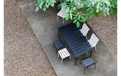 Clearance Aligned dining table - large black