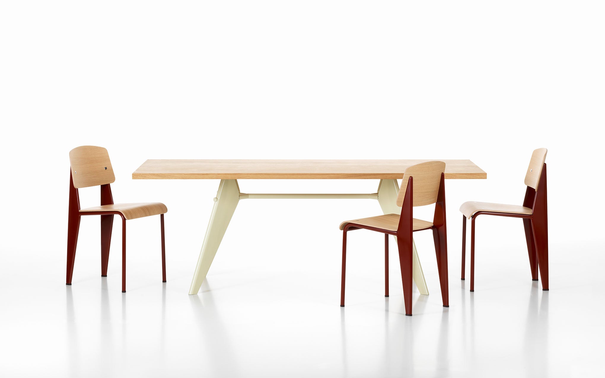 EM table by Jean Prouvé for Vitra | SCP