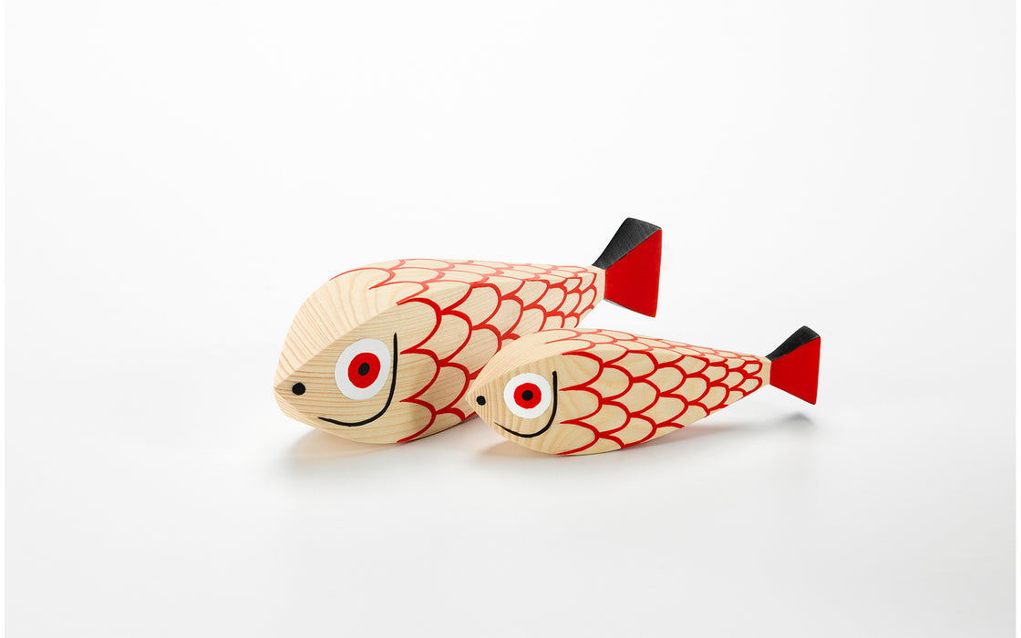 Wooden doll - Mother Fish & Child