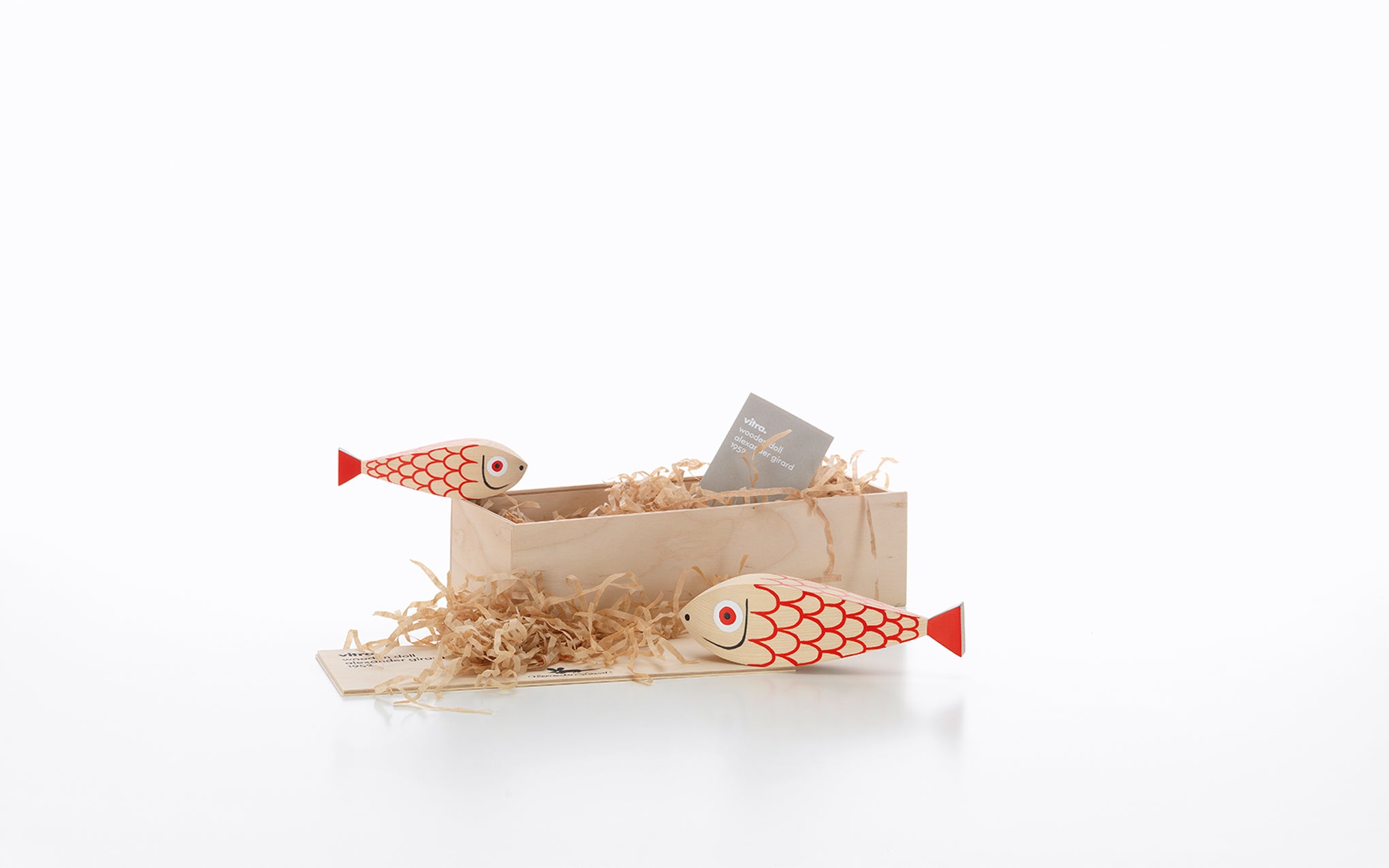 Wooden doll - Mother Fish & Child