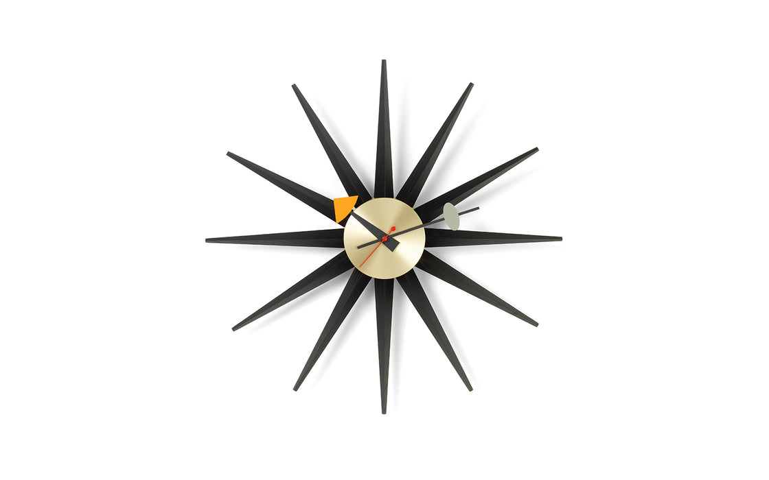 Sunburst clock