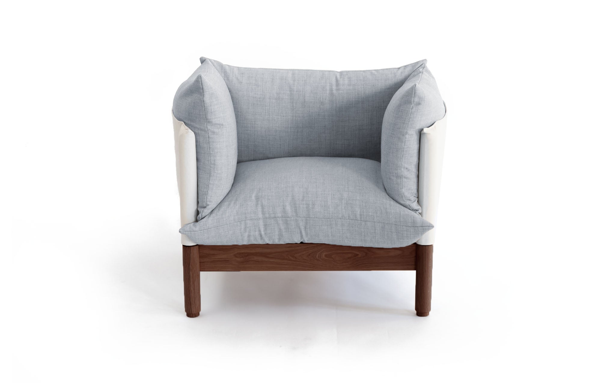 Tepee armchair - walnut