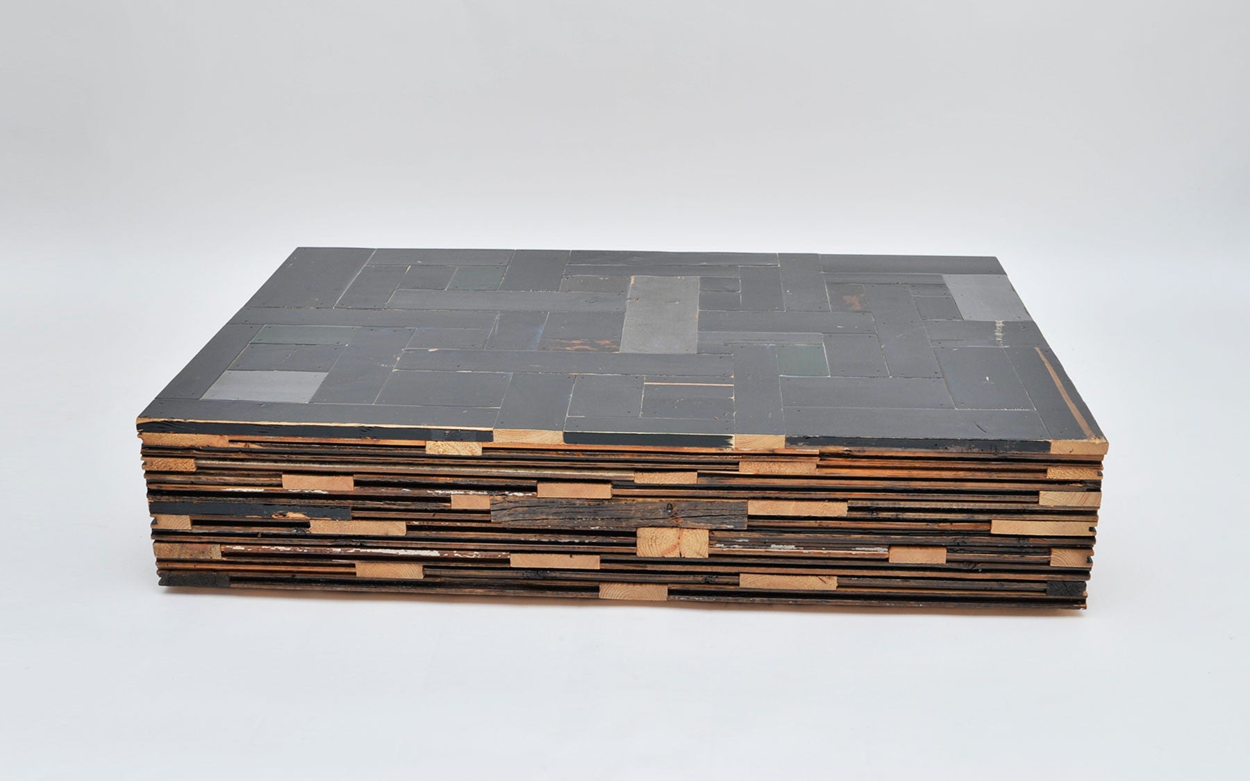 【PIET HEIN EEK 】Waste Coffeecube Waste coffee cube in Scrapwood | SCP