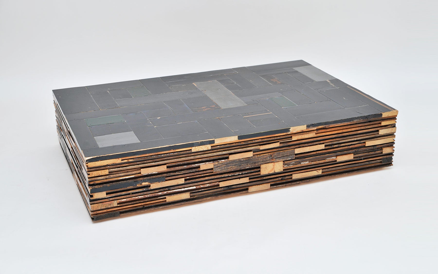 Waste coffee cube in Scrapwood