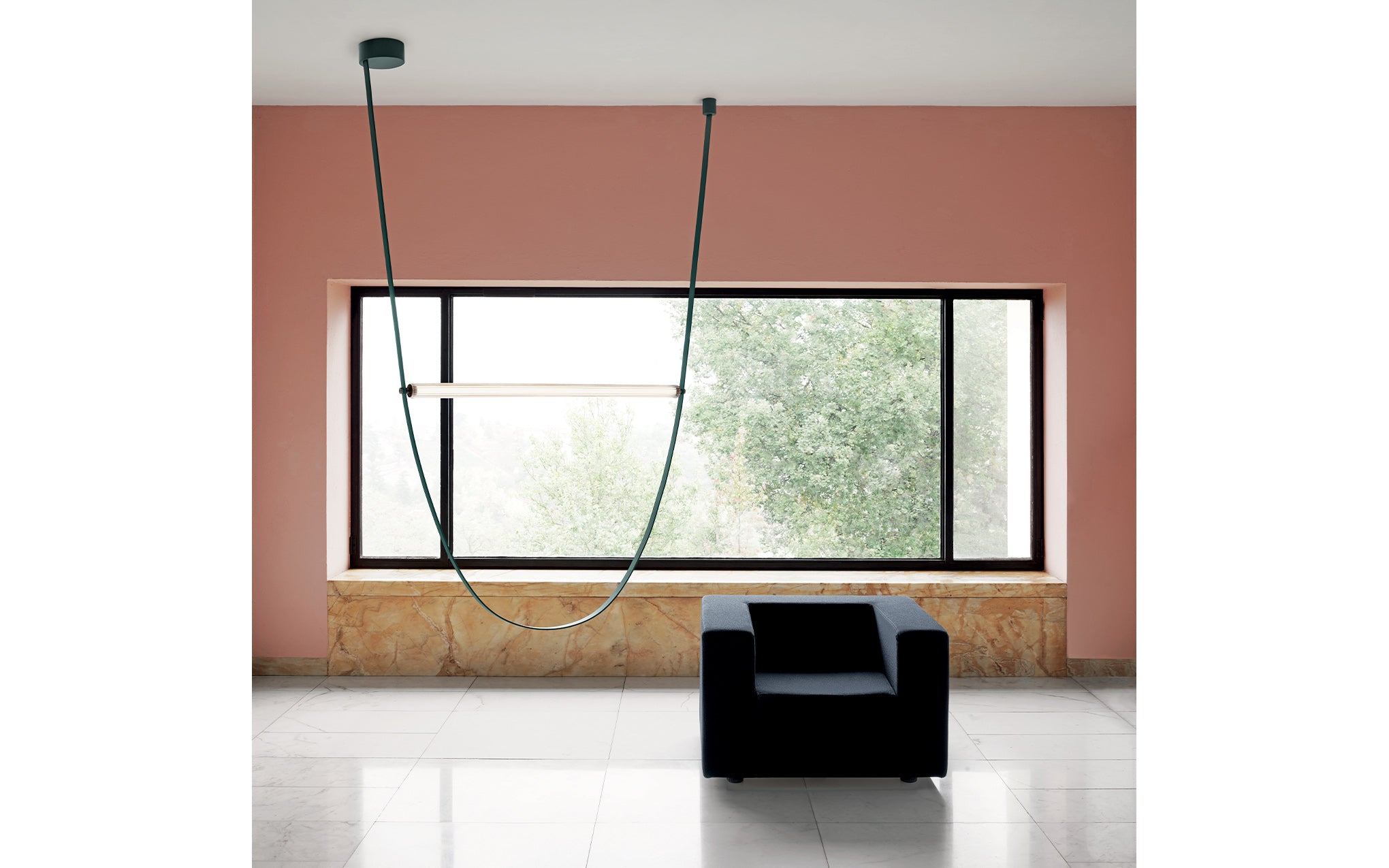 Wireline suspension light