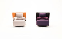Campiello+ swivel armchair