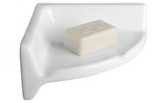 Porcelain corner shelf