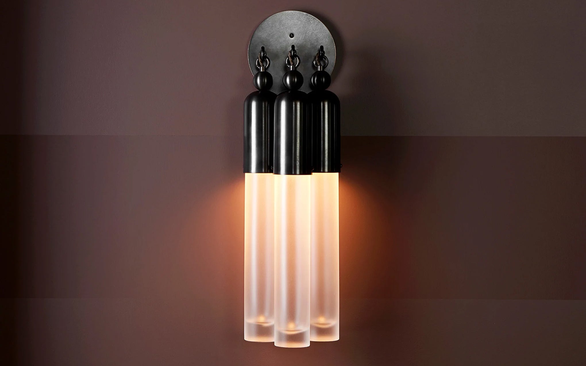 Tassel 3 sconce