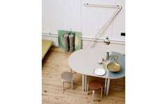 Aalto table - half round