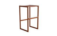 Eos outdoor backless bar stool