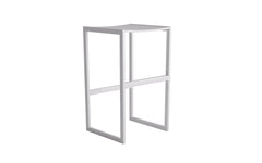 Eos outdoor backless bar stool