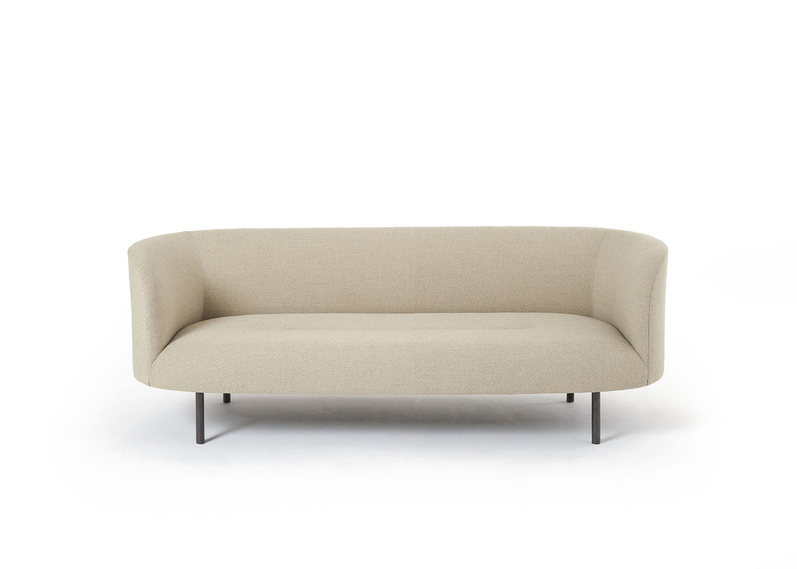 Continuous two seat sofa - sprung seat