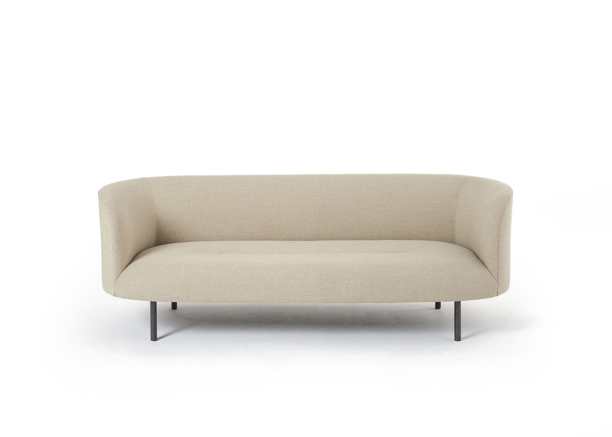 Continuous two seat sofa - sprung seat