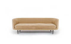 Continuous three seat sofa - bench cushion