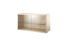 String cabinet - glass door
