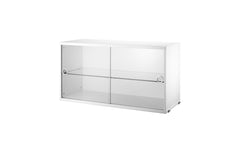 String cabinet - glass door