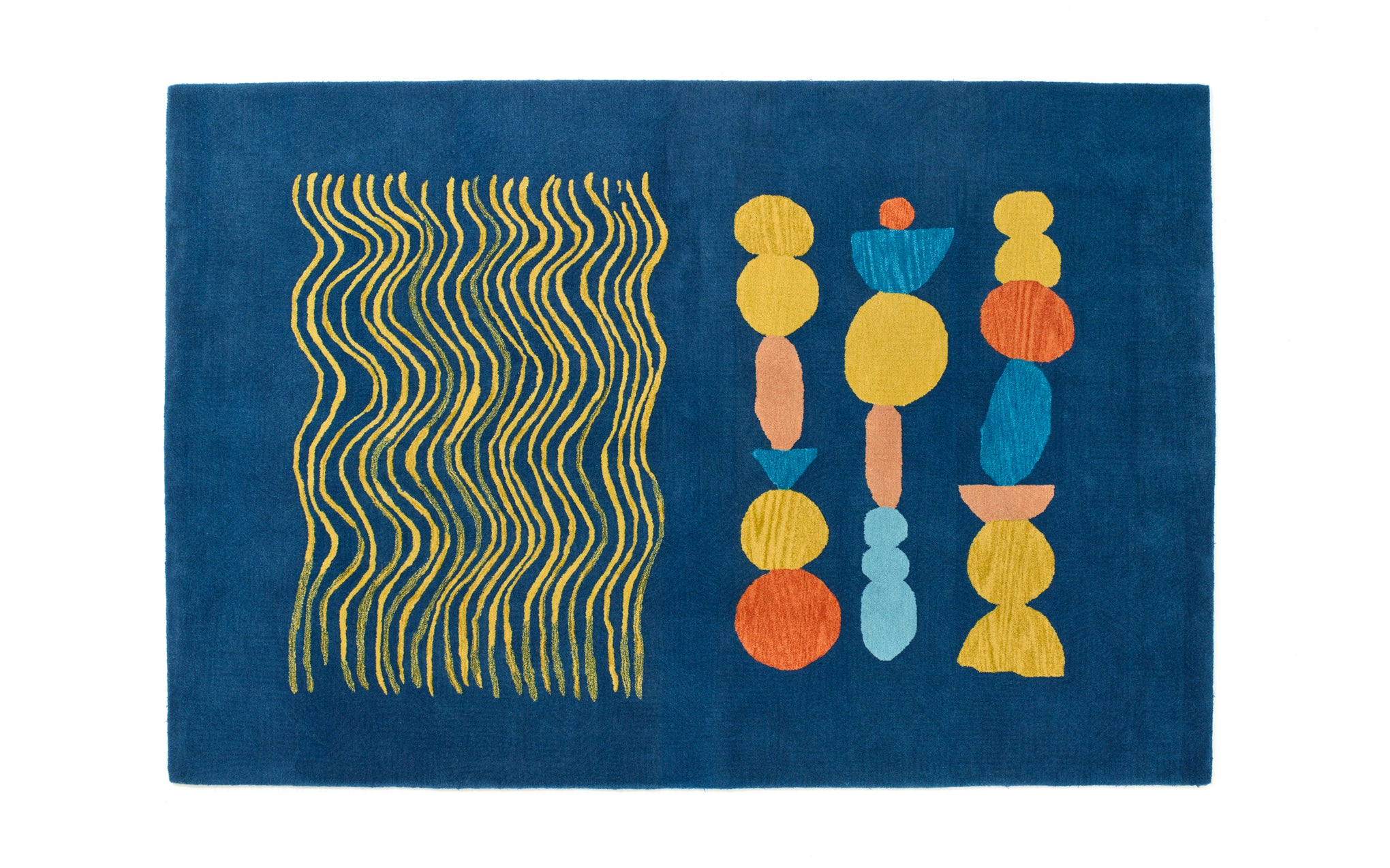 Waves & Ovals rug
