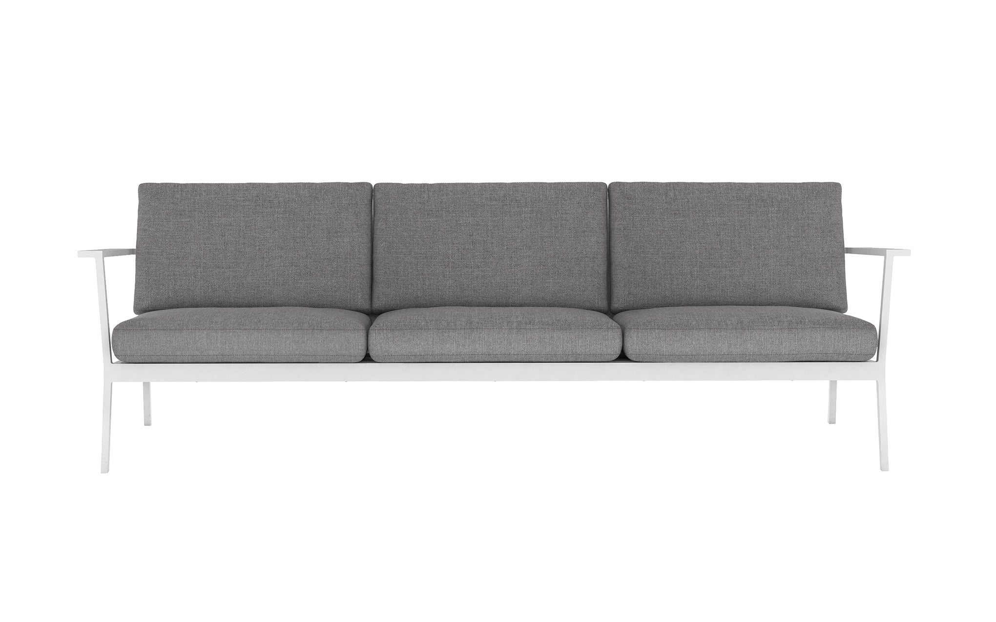 Eos outdoor three seat sofa