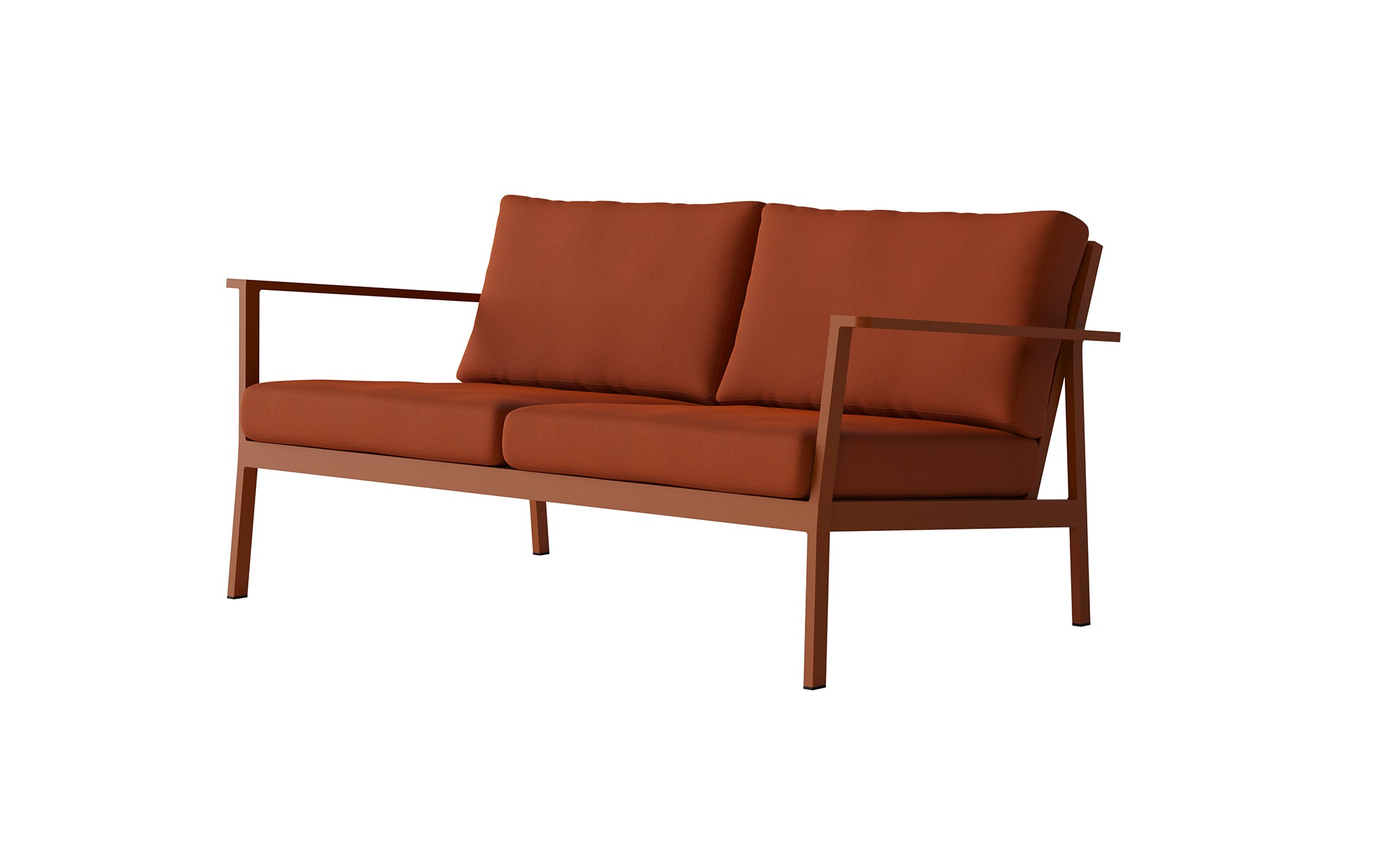 Eos outdoor two seat sofa