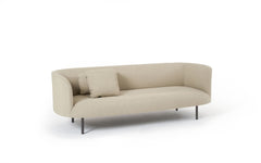Continuous three seat sofa - sprung seat