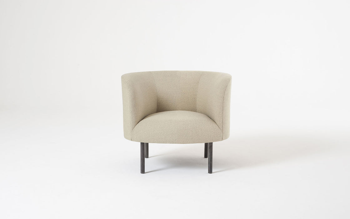 Continuous armchair - sprung seat