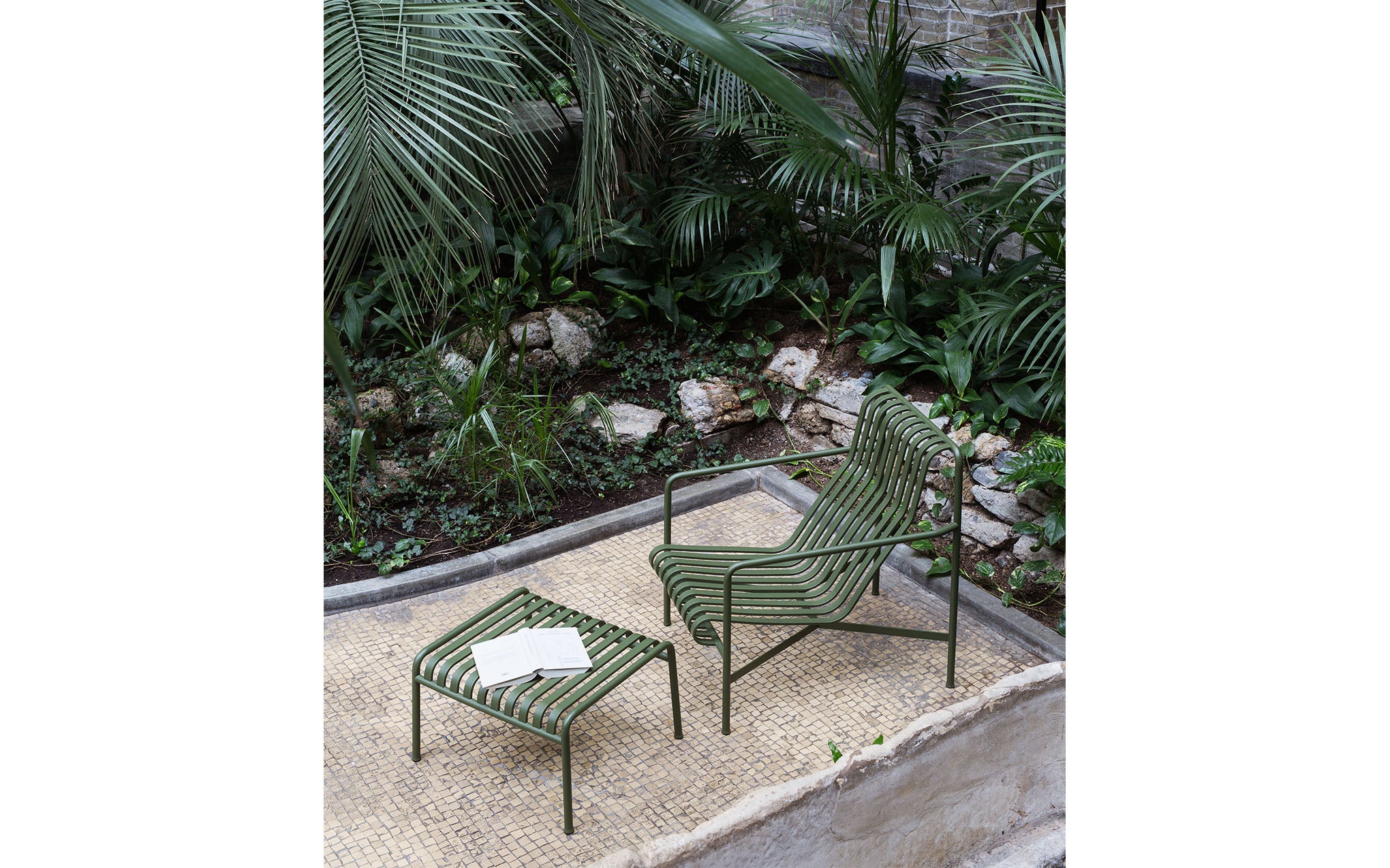 Palissade lounge chair - high