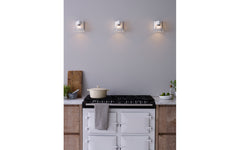 Minster 2 - Prismatic Pitched wall light