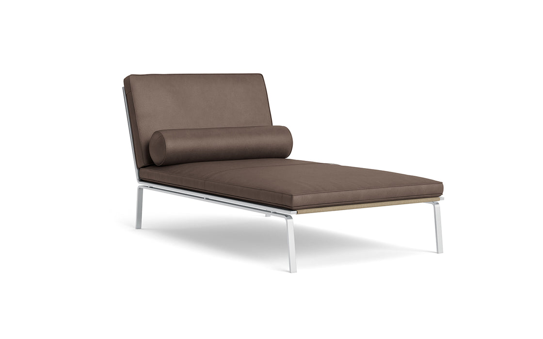 Man chaise lounge