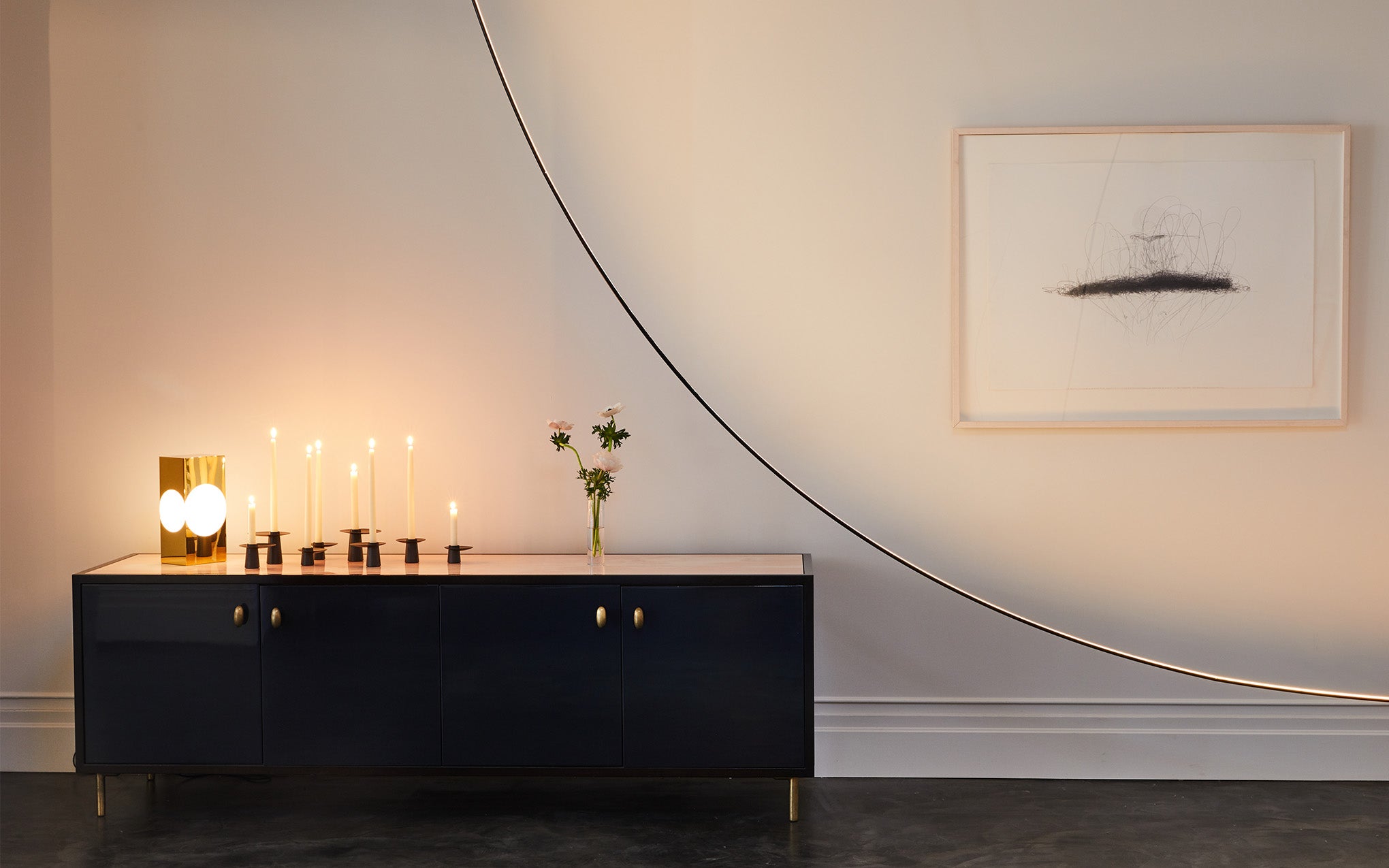 Pole 5 - surface to surface light