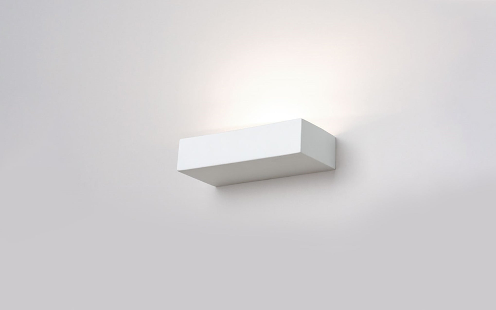 Rectangular wall light - horizontal